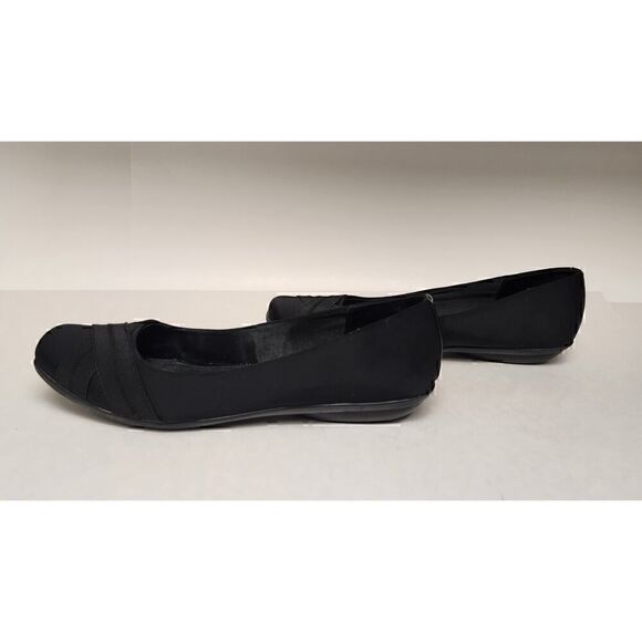 Mootsies Tootsies Modaylene  Black Fabric Flats Casual Fashion  Slip On Size 11M - Picture 4 of 7